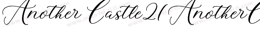 Another Castle2(AnotherCastle2)字体转换